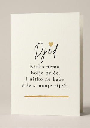Čestitka za djeda – Nitko nema bolje priče