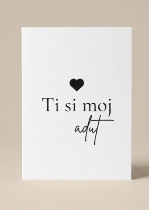 Ljubavna čestitka Ti si moj adut – Gloriela
