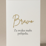 Autorska čestitka Bravo – za svaku malu pobjedu