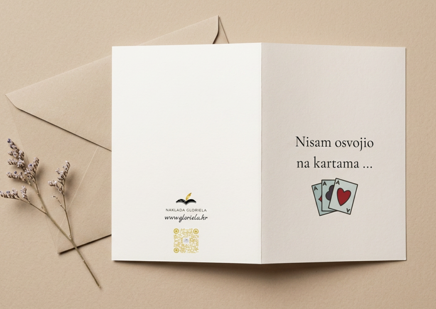 Ljubavna čestitka – Nisam osvojio na kartama, ali osvojio sam tebe! - Slika 2