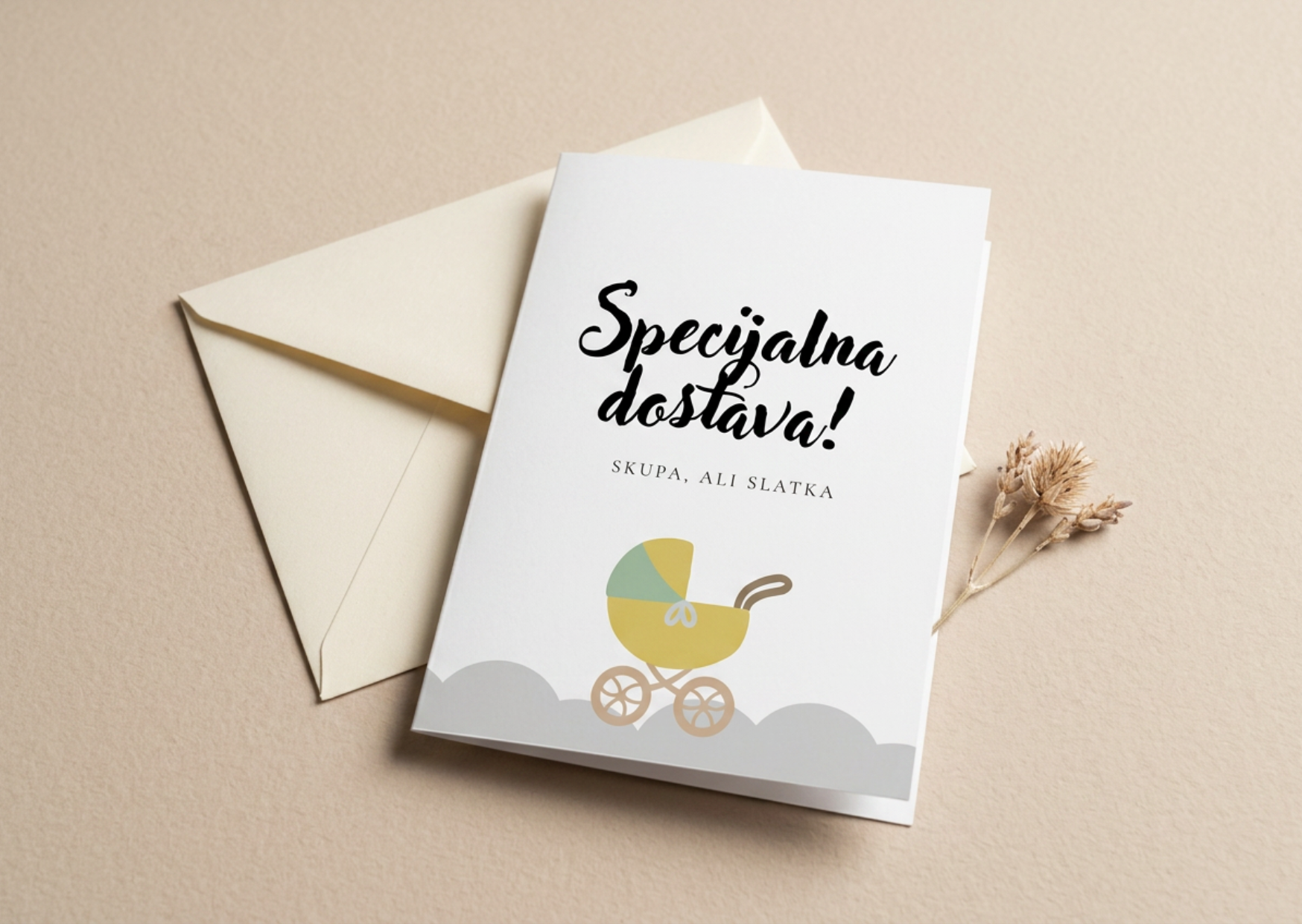 Čestitka za rođenje bebe – Specijalna dostava - Slika 2